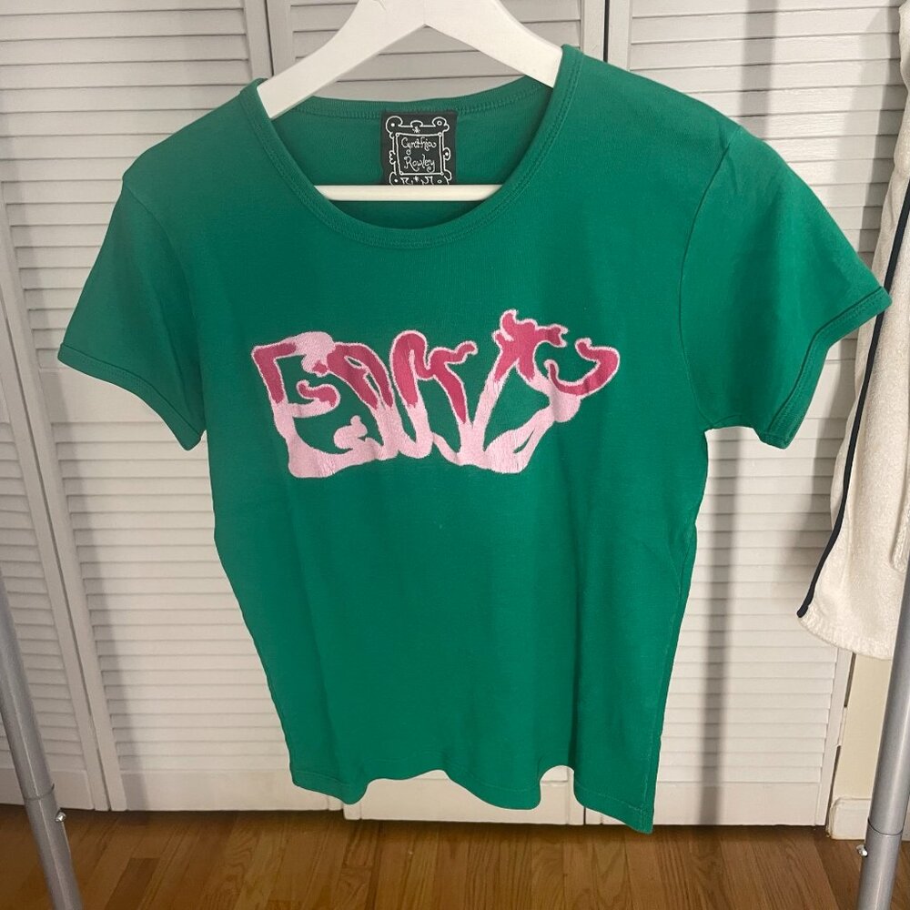 Vintage Cynthia Rowley Graphic Baby Tee